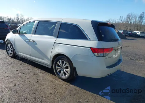 2015 Honda Odyssey Ex z USA, uszkodzony, nr VIN 5FNRL5H40FB094510